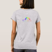 RainbowHearts Tri-Blend T-shirt (Achterkant)