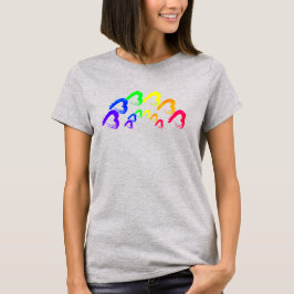 RainbowHearts Tri-Blend T-shirt