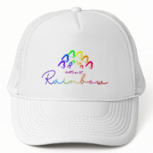 RainbowHearts Trucker Hat