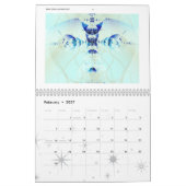 Rainbowjellyfish Fractal Eye-Snoep - Gepersonalise Kalender (Feb 2027)