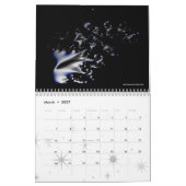 Rainbowjellyfish Fractal Eye-Snoep - Gepersonalise Kalender (Mar 2027)