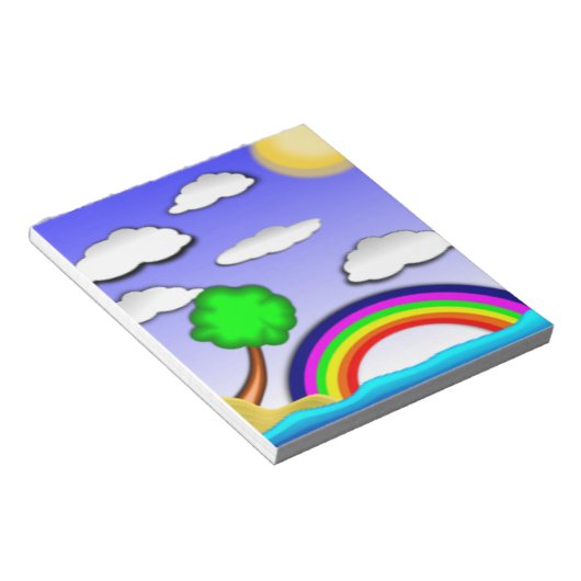 RAINBOWLAND NOTITIEBLOK (Schuin)