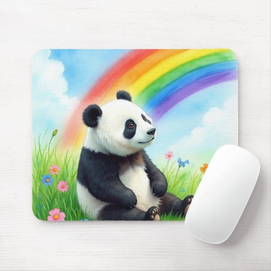 RainbowPandaBear Muismat (Met muis)
