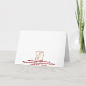 Rainbows achtervolgen kaart (Achterkant)