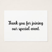 Rainbows & Bubbles plaatsen kaarten Visitekaartje (Achterkant)