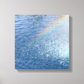 Rainbow's Einde. Canvas Afdruk (Voorkant)