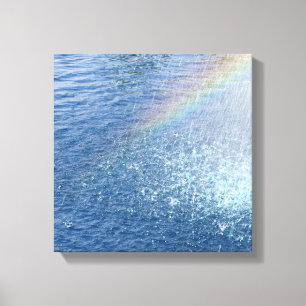 Rainbow's Einde. Canvas Afdruk