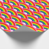 Rainbows Forever Pattern Cadeaupapier (Hoek)