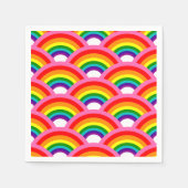Rainbows Forever Pattern Servet (Voorkant)