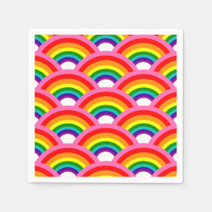 Rainbows Forever Pattern Servet