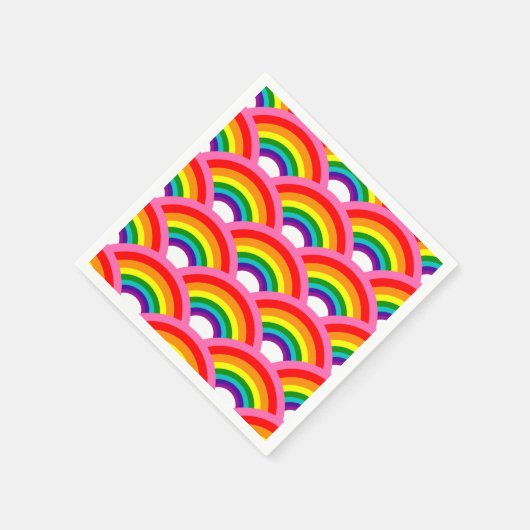 Rainbows Forever Pattern Servet (Hoek)