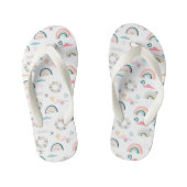 Rainbows & Hearts Patroon Kinder Teenslippers (Voetbed)