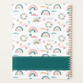 Rainbows & Hearts Patroon Planner (Achterkant)