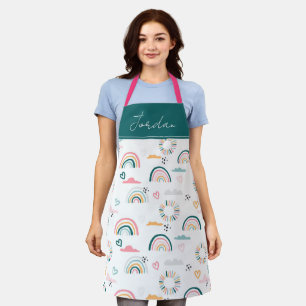 Rainbows & Hearts Patroon Schort