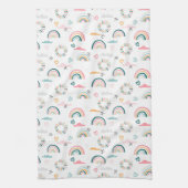Rainbows & Hearts Patroon Theedoek (Verticaal)