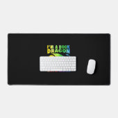 Rainbows I'm a Book Dragons Not a Worm LGBT Gay Bureaumat (Keyboard & Muis)