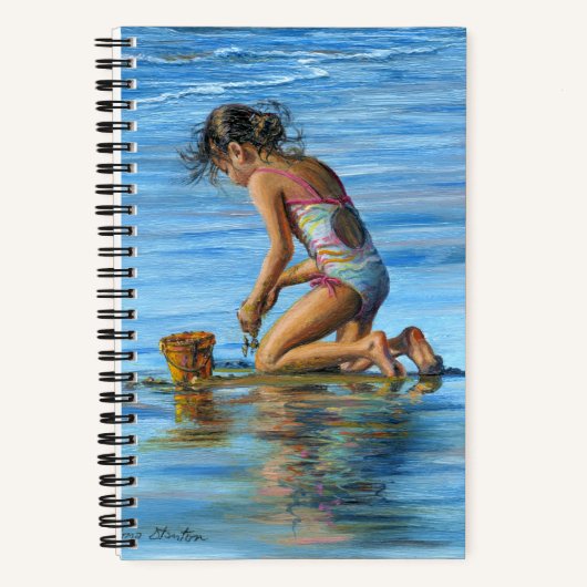 "Rainbows on the Beach" Notitieboek (Voorkant)