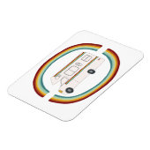 Rainbows Retro RV Whimsical Camping Motorhome Magneet (Linkerzijde)