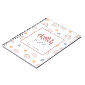 Rainbows Sketchbook, Waterverf van de Cute and Whi Notitieboek (Linkerzijde)