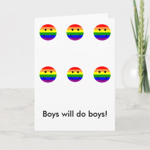 Rainbowsmiley, Rainbowsmiley, Rainbowsmiley... Feestdagen Kaart