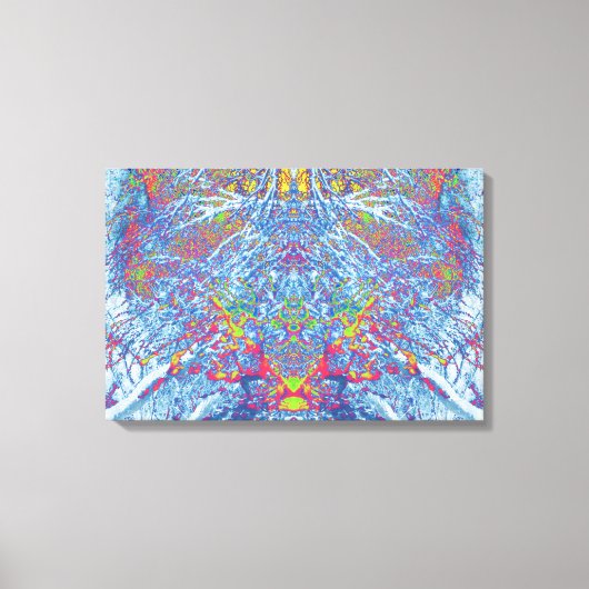 RainbowSnow© Art voor Colour Harmonix Canvas Afdruk (Voorkant)