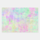 Rainbowy kleurrijke holografische schattig inpakpapier vel (Voorkant 3)