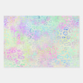 Rainbowy kleurrijke holografische schattig inpakpapier vel (Voorkant 2)