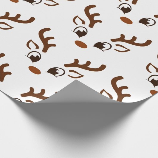 RAINDEER CHRISTMAS CADEAUPAPIER (Hoek)
