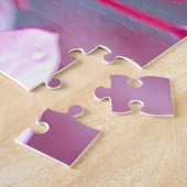 Raindrop Blush Pink Blossom Legpuzzel (Zijkant)