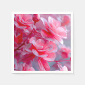 Raindrop Blush Pink Blossom Servet (Voorkant)