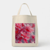 Raindrop Blush Pink Blossom Tote Bag (Achterkant)