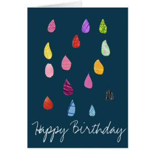 Raindrop boho kleurig creatief