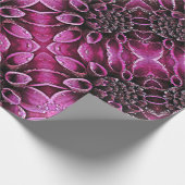 Raindrop Dahlias Cadeaupapier (Hoek)