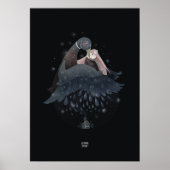 RAINDROP DUCK van Alexandra Dikaia Poster (Voorkant)