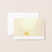 Raindrop Folie Kaarten (Met envelop)