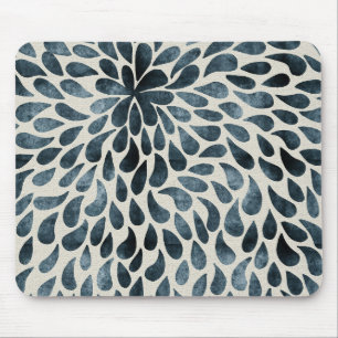 Raindrop Fractal Patronen in Natuur Rain Art Patte Muismat