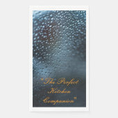 Raindrop keukenhanddoek servet (Voorkant)