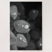 Raindrop op een lef legpuzzel (Verticaal)