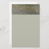 Raindrop Ripples Abstracte Natuur Fotografie Briefpapier (Voorkant / Achterkant)