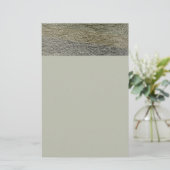 Raindrop Ripples Abstracte Natuur Fotografie Briefpapier (Staand voorkant)