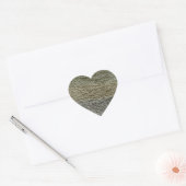 Raindrop Ripples Abstracte Natuur Fotografie Hart Sticker (Envelop)