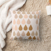 Raindrop roze boho kwekerijklooster, neutraal deco kussen (Deken)