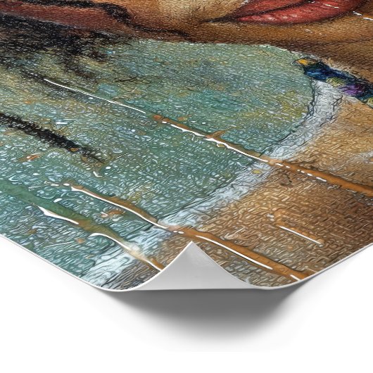 Raindrop Serenade Poster (Hoek)