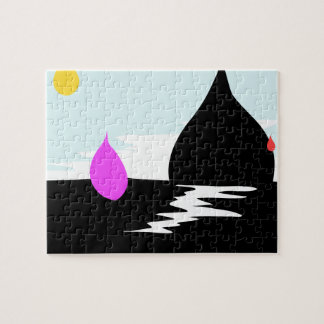Raindrop Sunset Legpuzzel