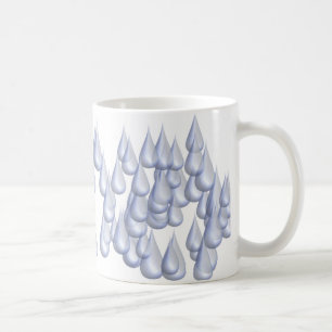 Raindrops (3D) Koffiemok