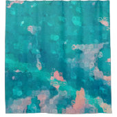 Raindrops Abstract Douchegordijn (Voorkant)