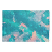 Raindrops Abstract Kussensloop (Achterkant-Links)