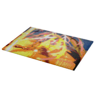 Raindrops Abstract Snijplank