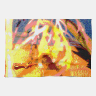 Raindrops Abstract Theedoek