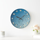 Raindrops Acrylwandklok Grote Klok (Huis)
